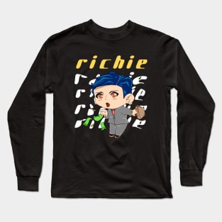 Richie the rich boy Long Sleeve T-Shirt